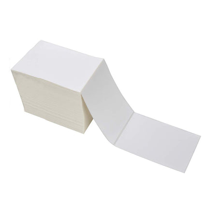 Amazon.com : 9527 Product Fanfold 4 x 6 Direct Thermal Labels White Perforated Shipping Labels, 500pcs per Stack,1 Stack : Office Products