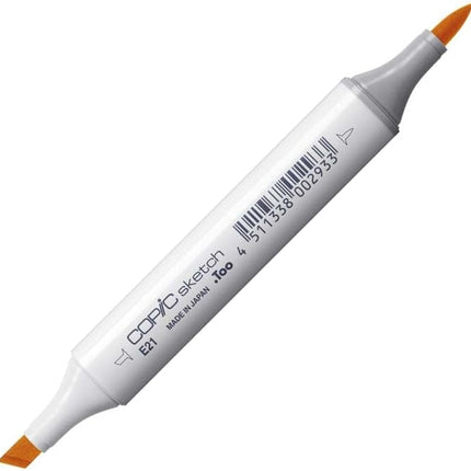 Copic Marker Copic Sketch Markers, Baby Skin Pink/Soft Sun (SM-E21S)