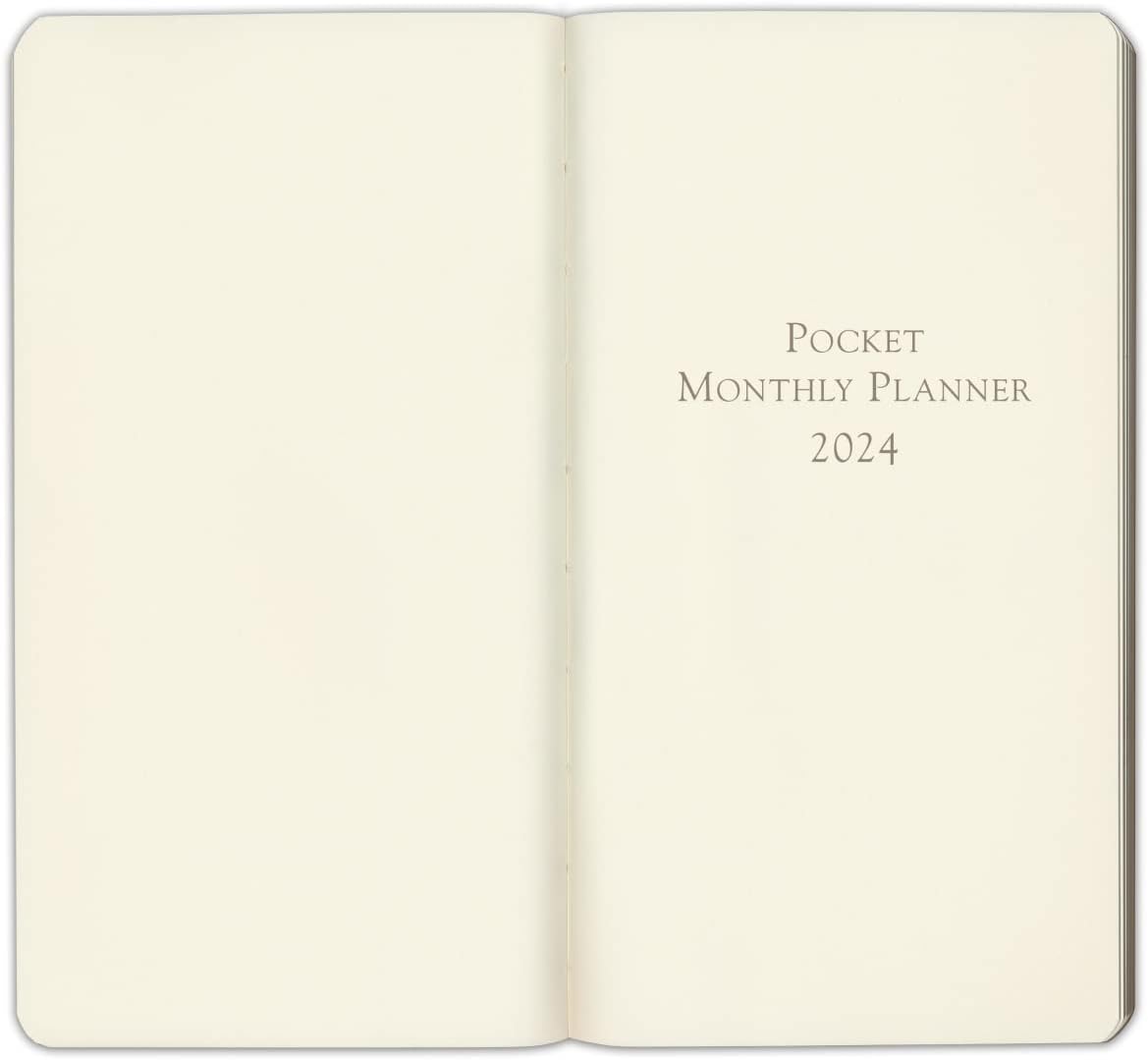 Pocket Monthly Planner 2024, Acadia Tan, 6 x 3.25 in - photo 2