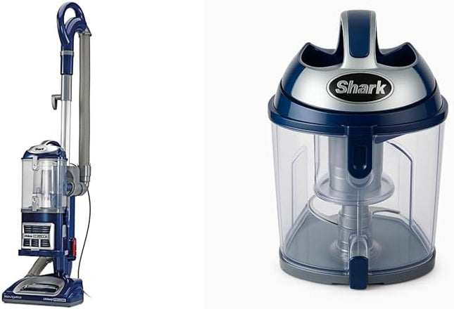 Upright Vacuum with HEPA Filter and Swivel Steering