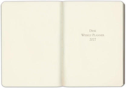 Leather Desk Weekly Monthly Planner 2027 - photo 2