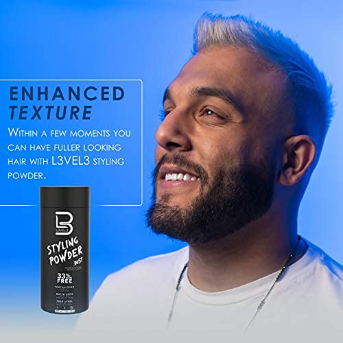 Styling Powder - Natural Look Mens Powder - Easy to Apply with No Oil or Greasy Residue (Large - 60 - photo 5