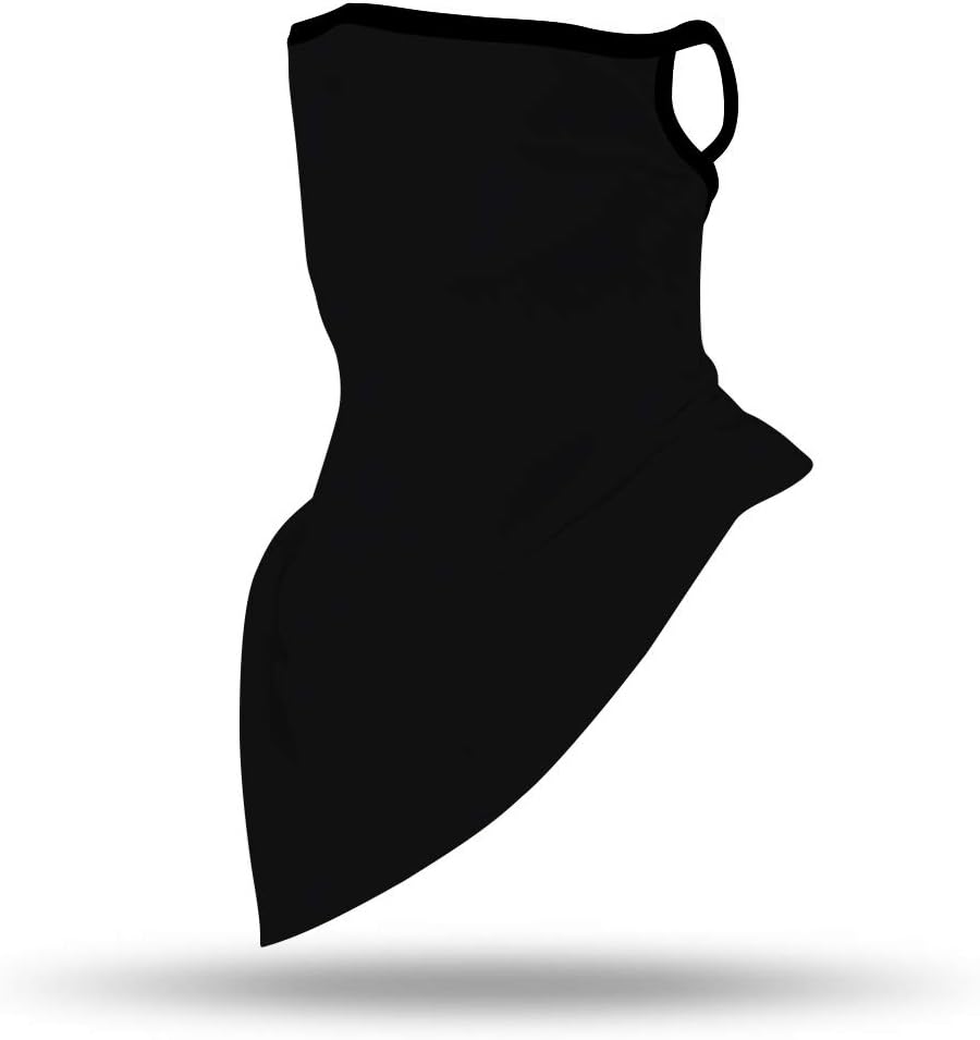Neck Gaiter Face Mask Bandanas for Men Women UV Face Scarf Cover Ear Loop Hole Facemask for Fishing - photo 5