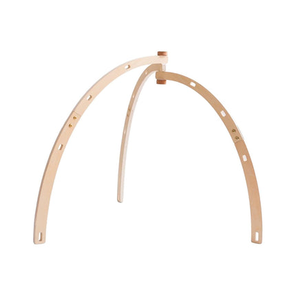 Amagogo Wooden Play Gym Frame Wooden Gym for Newborn Ages 0-36 Month Infants