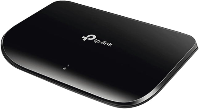 5 Port Gigabit Ethernet Network Switch | Plug and Play | Desktop or Wall-Mount | Plastic Case Ethernet Splitter 
