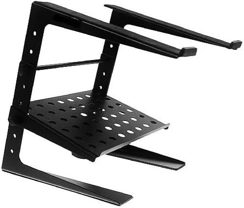 DJ Laptop L Stand With Interface Tray For DJ Flat Desktop