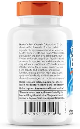 Doctor's Best Vitamin D3 - Features