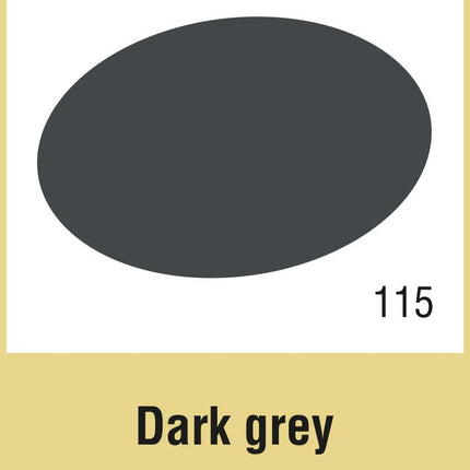 TRG Easy Dye for Leather and Canvas Shoes and Accessories (115 - Dark Gray)