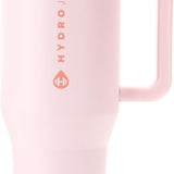 Traveler 40oz, Insulated Water Bottle with Handle, Pink Sand