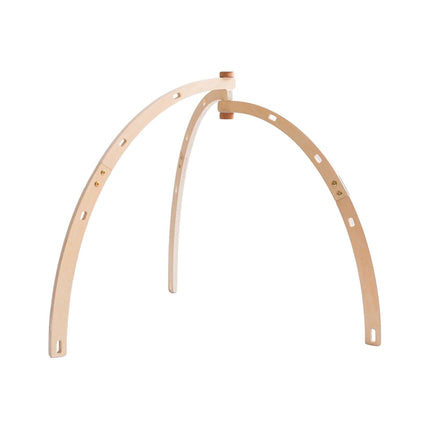 Amagogo Wooden Play Gym Frame Wooden Gym for Newborn Ages 0-36 Month Infants