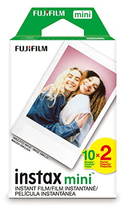 Amazon.com : FUJIFILM Instax Mini Instant Film Twin Pack (White), 20 Photos : Electronics