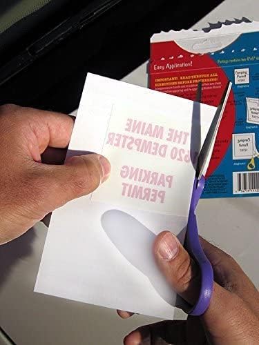 Windshield Sticker Applicator for Easy Application, Removal and - photo 5