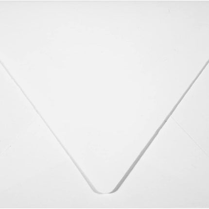LUXPaper A2 Contour Flap Invitation Envelopes | 4 3/8" x 5 3/4" | White | 80lb. Text | 100% Recycled | 50 Qty