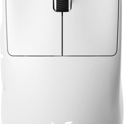 MCHOSE L7 Pro Wireless Gaming Mouse, PAW3395 26K Sensor, Wireless/Wired Dual 8K Polling, 39g Ultra-Light Weight, 2.4GHz RF/BT/Wired Tri-Mode Connection (Pro-PAW3395 26K Sensor, White)
