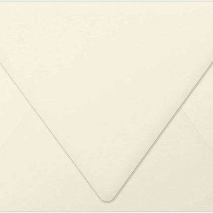 LUXPaper A7 Contour Flap Invitation Envelopes | 5 1/4" x 7 1/4" | Natural | 70lb. Text | 50 Qty