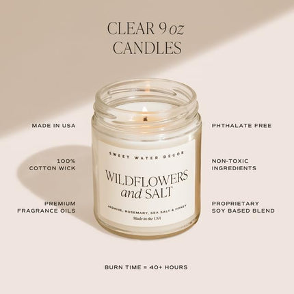 Smells Like All Things Cozy Candle, Orange Cinnamon Ginger Clove Scent, 9oz Soy Candle with Gold Lid, Non-Toxic, Fall & Winter Christmas & Housewarming Gift, 40+ Burn Time