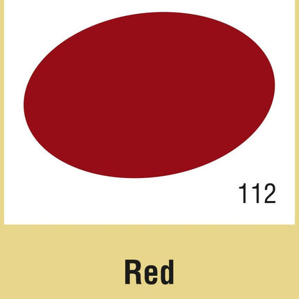 TRG Easy Dye for Leather and Canvas Shoes and Accessories (112 - Red)