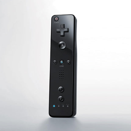 Remote Controller for Wii & Wii U, with Silicone Case and Wrist Strap, 2 pack (Black)