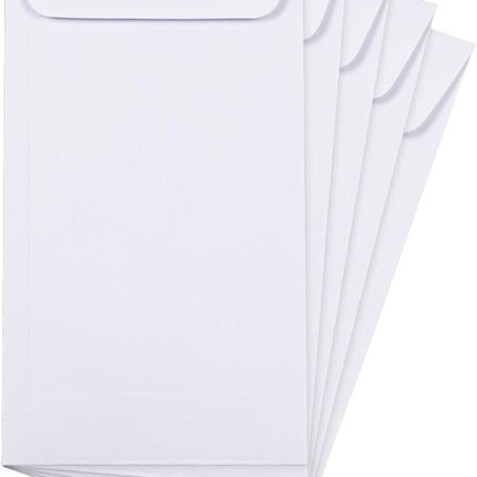 JAM PAPER #7 Coin Business Envelopes - 3 1/2 x 6 1/2 - White - 50/Pack