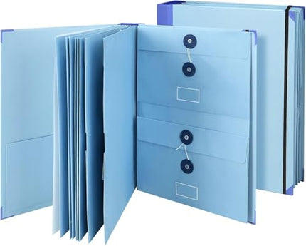 Amazon.com : Folio Document Organizer with Labels-Important Document Organizer, Important Folders with Pockets,File Stylish Binder for Storing Important Papers, Certificates, Passports, Photos, and Letters : Office Products