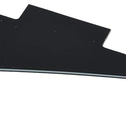KAISH Black 3 Ply LP Guitar Pickguard with Chrome Bracket for Epi Les Paul