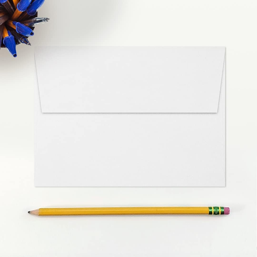 A7 Bright White Peel & Press Invitation Envelopes, 5 1/4 x 7 1/4 in, 32 lb, 50 Count - photo 4