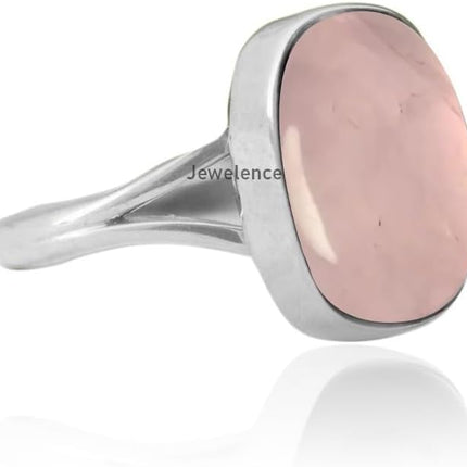 Sterling Silver 925 Ring For Women & Girls Genuine Gemstone Ring Sterling Silver Statement Ring Black Gemstone Ring