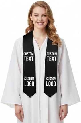Graduation Stole Personalized Academic Commencement Sash for Men & Women