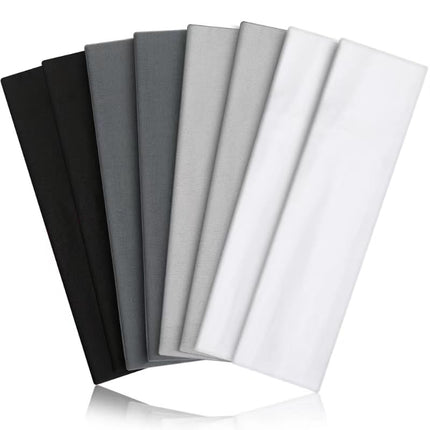 Headbands for Women 8PCS, Summer-Exclusive Elastic Non Slip Hair Head Bands