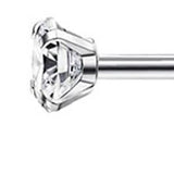Dainty Screw Flat Back Stud Earrings