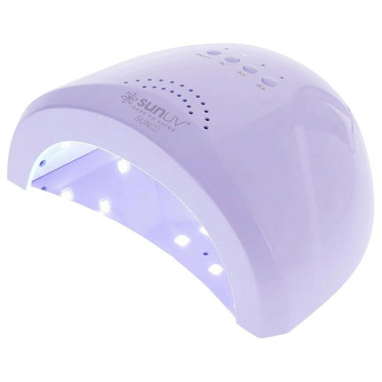 Lámpara de uñas UV LED, luz en gel para esmalte de uñas, secador UV SUNONE White