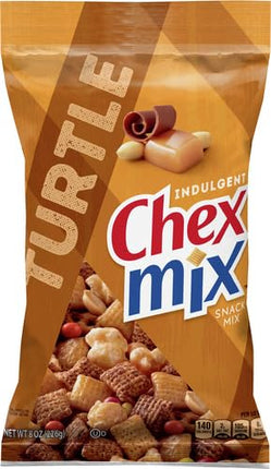 Chex Mix Turtle Snack Mix, Indulgent Snack Bag, 8 oz