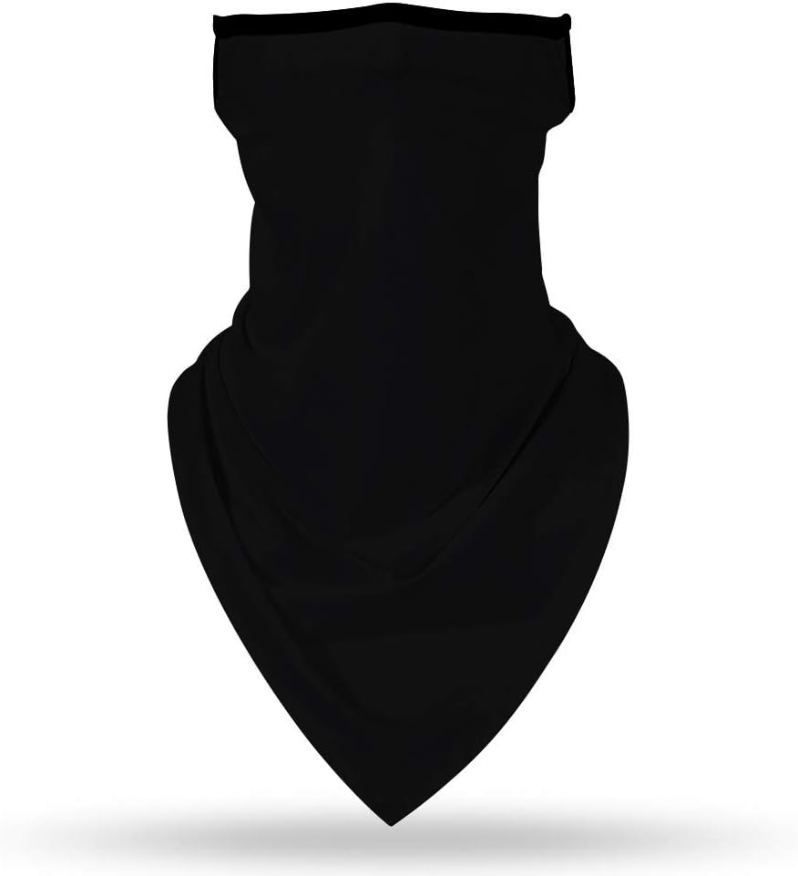 Neck Gaiter Face Mask Bandanas for Men Women UV Face Scarf Cover Ear Loop Hole Facemask for Fishing - photo 3