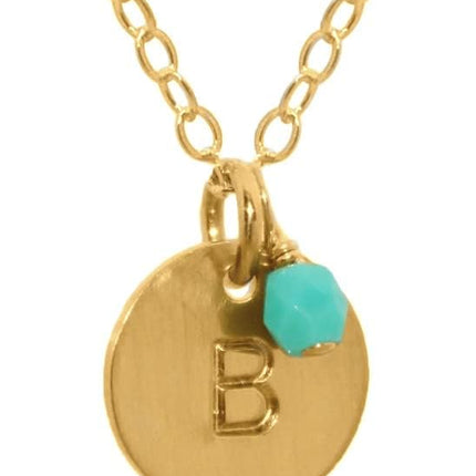 EFYTAL Initial Necklaces for Women, 14K Gold or 925 Sterling Silver Initial Necklace, Custom Necklace, Personalized Pendant