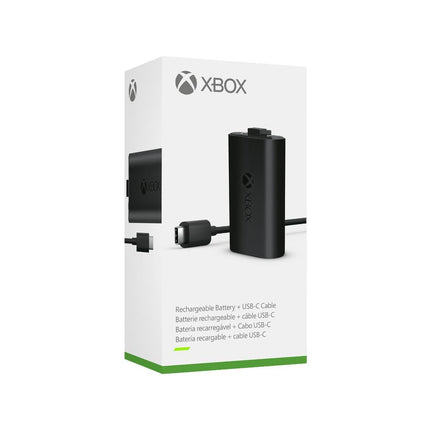 Rechargeable Battery + USB-C® Cable for Xbox