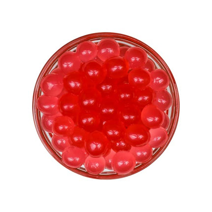 [7 Pounds] Strawberry Popping Pearls for Boba Tea Beverages, Sweets, Ice Cream Topping