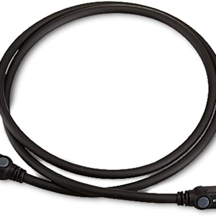 Toslink Digital Optical Audio Fiber Optic Cable, Multi-Channel, for Sound Bar, Audio System, Home Theatre, Gold-Plated Connectors, 3.3 Feet, Black