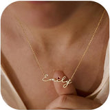 Mothers Day Personalized Name Necklace for Women