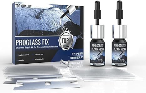 Upgrade Durable Resin Windshield Crack Repair Kit, DIY Car Windshield Repair