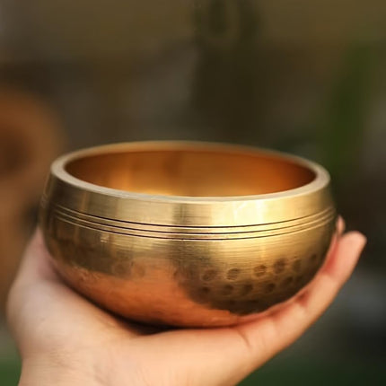 1 Set Of Handmade Singing Bowls Designed For Yoga, - view 3