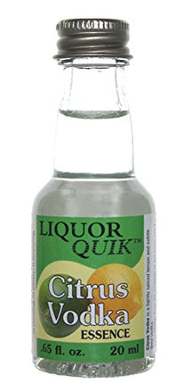 Liquor Quik Natural Vodka Essence, 20 mL (Citrus Vodka)