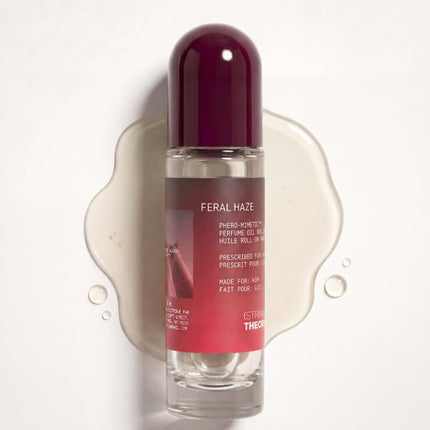 STRING THEORY Pheromone Roll On Cologne Oil for Men - Smoky Vanilla, Spicy, Woody - Dark Rum, Vanilla, Oakwood & Skin Musk - Long-Lasting Fragrance - Pheromones Phero-Mimetic Men's Cologne Roll On Oil