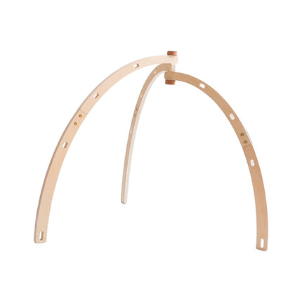 Amagogo Wooden Play Gym Frame Wooden Gym for Newborn Ages 0-36 Month Infants