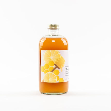 Bee's Knees Mix | Cocktail & Mocktail Mixer - Natural Craft Syrup with Tasty Flavors - Concentrated & Alcohol Free - Aromatic, Honey & Citrus, 16 oz.