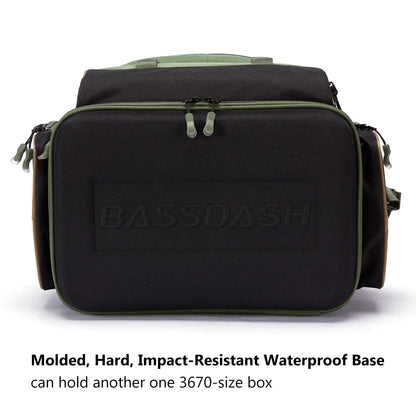 Multifunctional Fishing Tackle Backpack interior organization pockets and trays