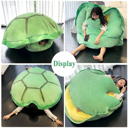 Wearable Turtle Shell Plush Pillow - photo 4