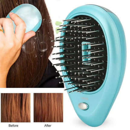 Anti-Static Ionic Vibrating Hair Brush - photo 4