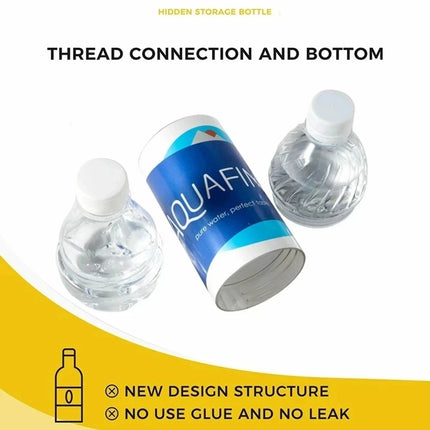 Water Bottle with Hidden Storage lifestyle use showing secure hidden compartment