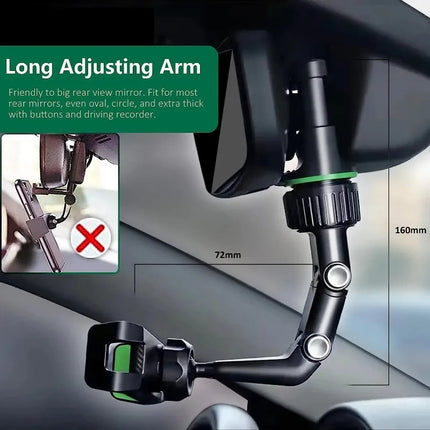 Multifunctional Rearview Mirror Phone Holder - photo 4