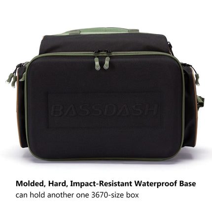 Multifunctional Fishing Tackle Backpack interior organization and tackle trays